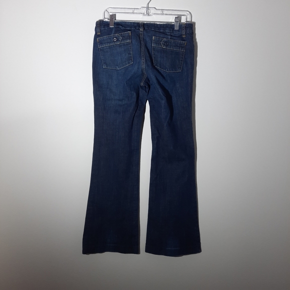 Banana Republic Flare Jeans with button details - Picture 2 of 4